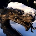 frozen dragon